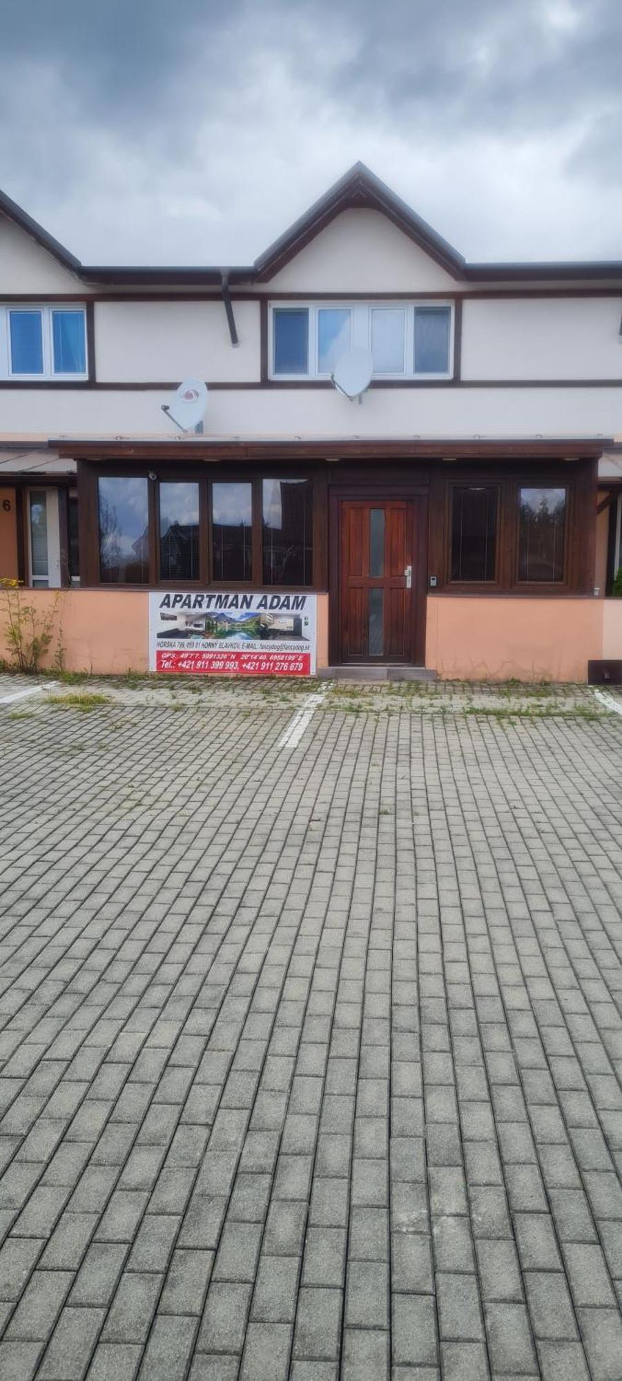 Apartman Adam Veľký Slavkov Eksteriør billede